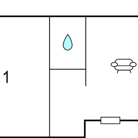 1 Bedroom Beautiful In