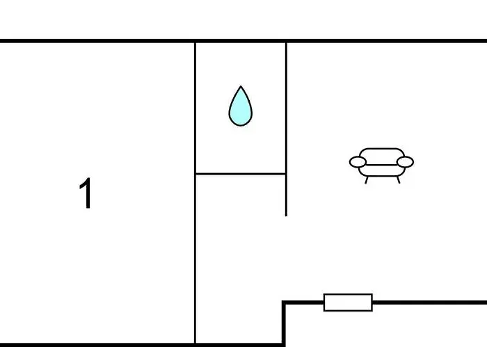 公寓 1 Bedroom Beautiful In *